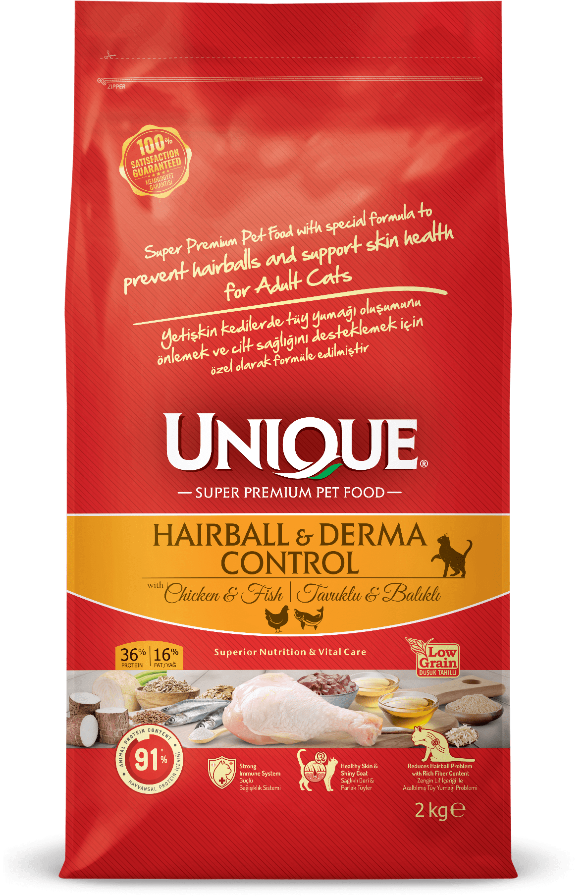 Beta Peth | Hairball & Derma Control (With Chicken And Fish)