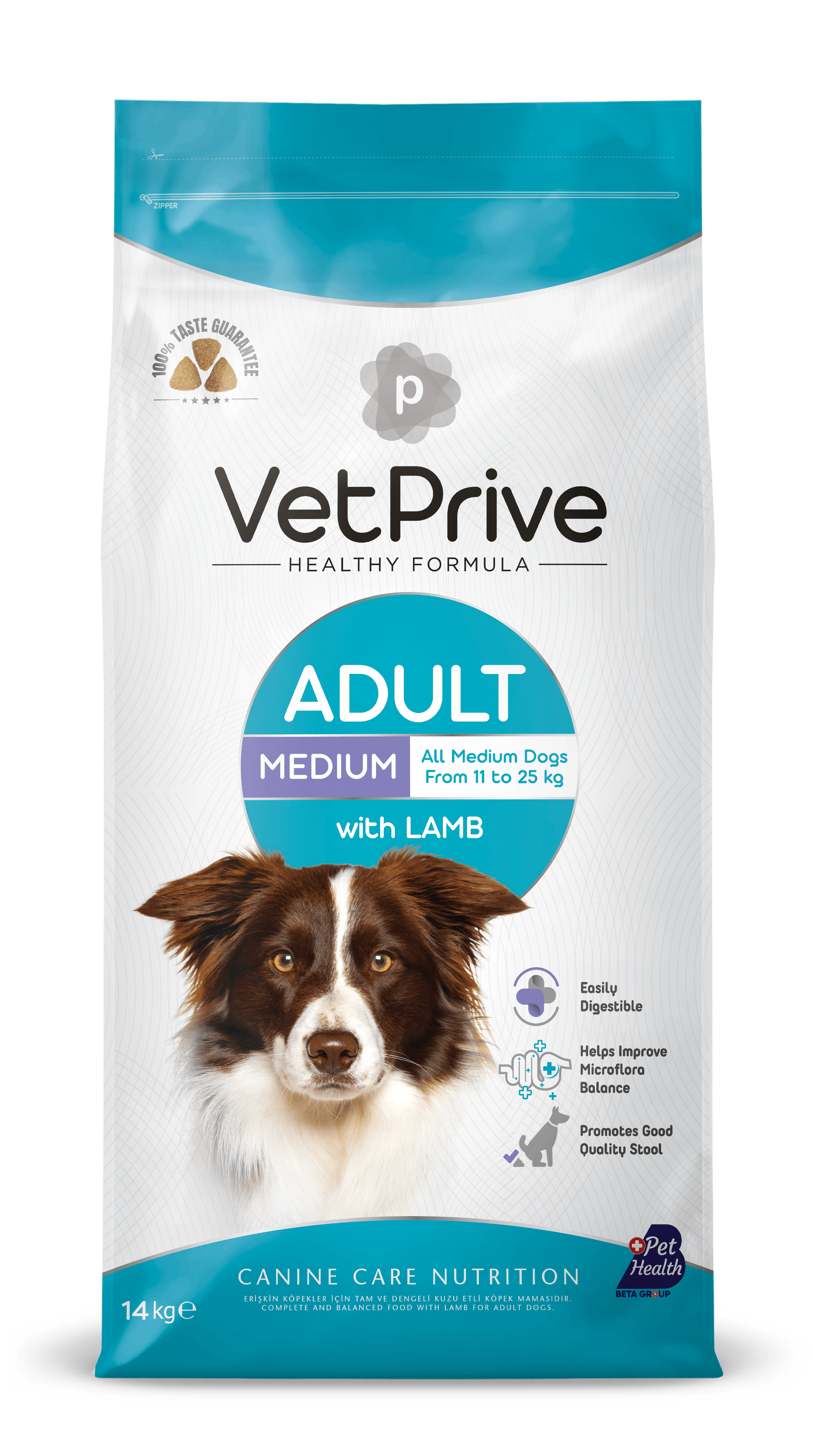 Beta Pet Health | Adult Medium (Kuzu Etli)