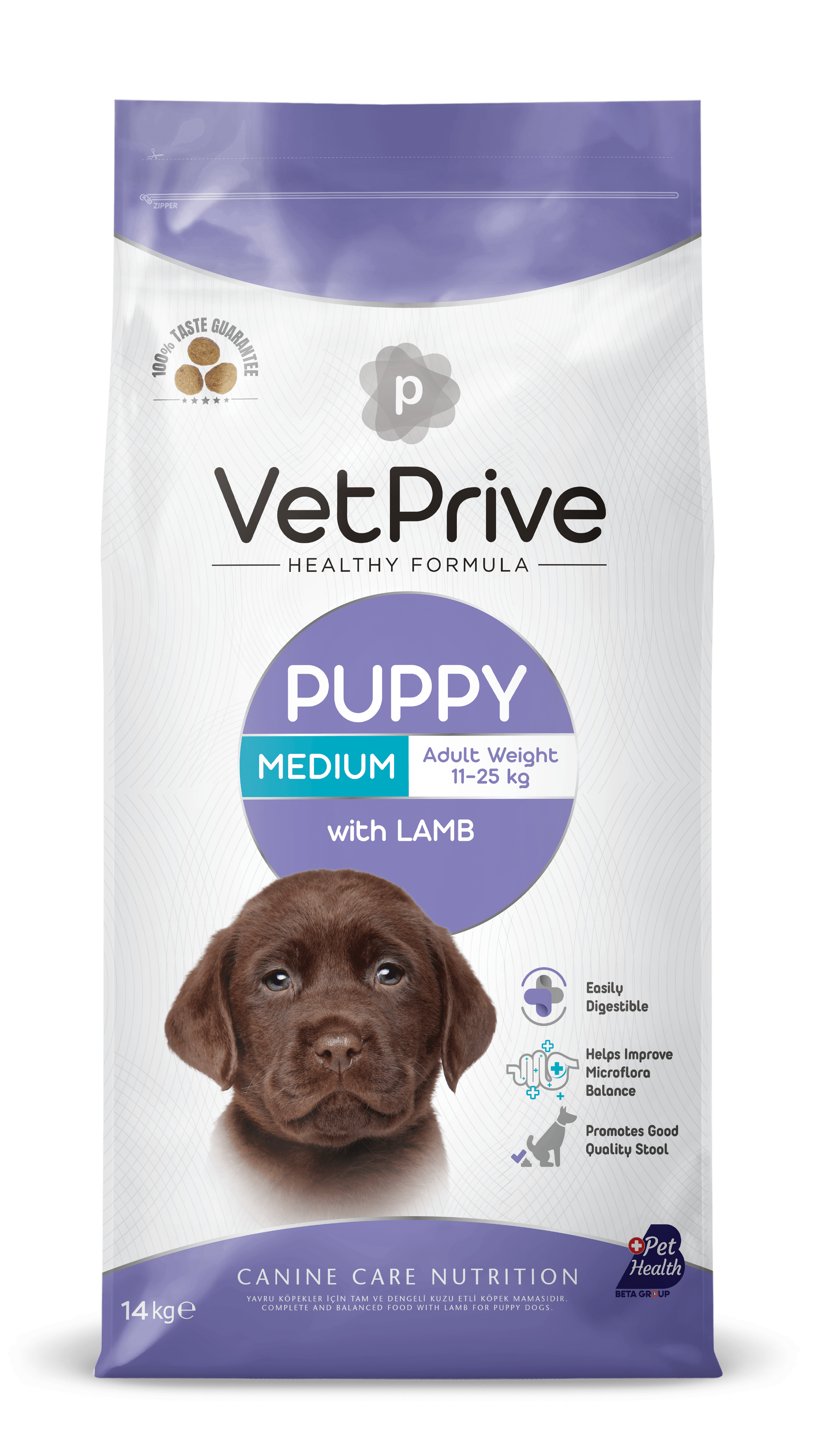 Beta Pet Health | Puppy Medium (Kuzulu)